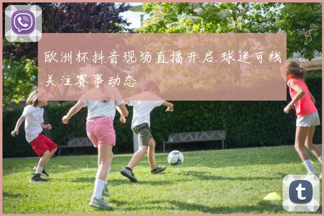 欧洲杯抖音现场直播开启 球迷可线关注赛事动态