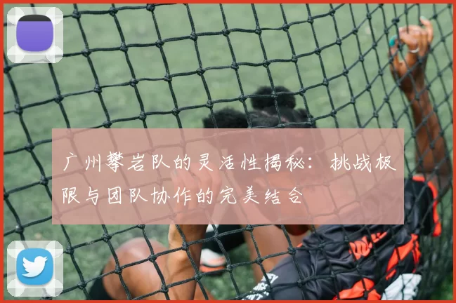 广州攀岩队的灵活性揭秘：挑战极限与团队协作的完美结合