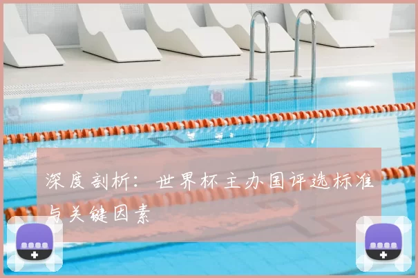 深度剖析:世界杯主办国评选标准与关键因素