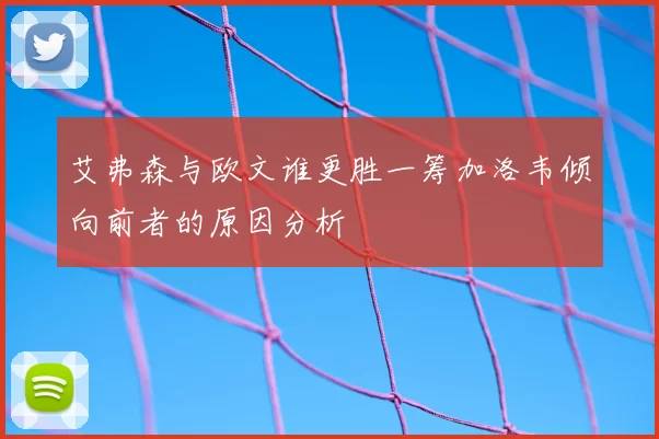 艾弗森与欧文谁更胜一筹加洛韦倾向前者的原因分析